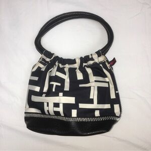 Tommy Hilfiger black and white mini purse​​​